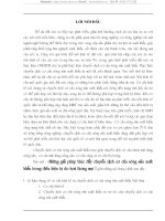 Những giải pháp thúc đẩy chuyển dịch cơ cấu nông sản xuất khẩu trong điều kiện tự do hóa thương mại