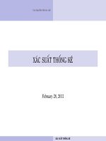 xác suất thống kê