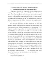 Báo cáo thực tập tại tổng công ty Dệt may Hà Nội