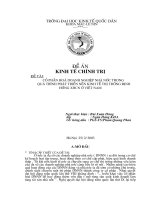 Cổ phần hóa doanh nghiệp nhà nước trong quá trình phát triển nền kinh tế thị trường định hướng XHCN ở Việt Nam