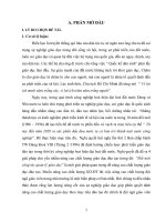 Một số biện pháp nâng cao năng lực chuyên môn cho đội ngũ giáo viên của hiệu trưởng trường THCS Khuyến Nông- Triệu Sơn – Thanh Hoá