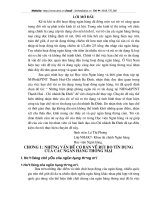 Những biện pháp phòng chống rủi ro tín dụng tai NHNo&PTNT  Thanh Hóa chi nhánh Ba Đình