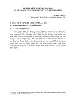 Kinh tế Việt Nam năm 2001 - 2005 và kế hoạch phát triển kinh tế - xã hội 2006 -2010