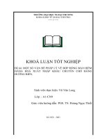 MỘT SỐ VẤN ĐỀ PHÁP LÝ VỀ HỢP ĐỒNG BẢO HIỂM HÀNG HOÁ XUẤT NHẬP KHẨU CHUYÊN CHỞ BẰNG ĐƯỜNG BIỂN