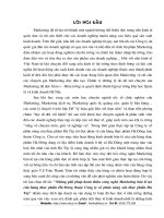 Marketing bán lẻ tại cửa hàng thực phẩm Hà Đông