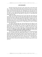 MỞ RỘNG VÀ HOÀN THIỆN NGHIỆP VỤ THANH TOÁN KHÔNG DÙNG TIỀN MẶT TẠI CHI NHÁNH NGÂN HÀNG CÔNG THƯƠNG BẾN THỦY