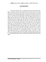 Sự hình thành nhân cách con người trong nền kinh tế thị trường ở Việt Nam