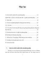 hiệu quả ứng dụng phương pháp học thông qua thực hành dạy