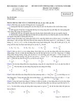 ĐỀ THI TUYỂN SINH ĐẠI HỌC, CAO ĐẲNG NĂM 2008