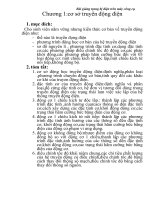 Bài giảng trang bị điện trên máy công cụ