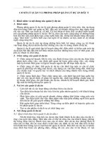 Phương pháp quản lí dự án đầu tư