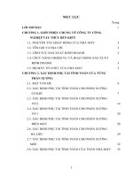 THIẾT KẾ MẠNG ĐIỆN CAO ÁP CHO NHÀ MÁY ĐÓNG TÀU BẾN KIỀN