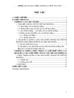 Xây dựng cơ chế thị trường có sự quản lý của nhà nước trong nền kinh tế thị trường định hướng xã hội chủ nghĩa ở nước ta