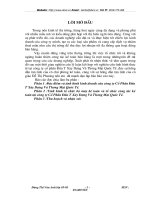 Tình hình tổ chức bộ máy kế toán và hạch toán tại công ty CP-ĐTXD và thương mại quốc tế