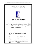 PHÂN TÍCH TÀI CHÍNH CÓ TÍNH ĐẾN RỦI RO DỰ ÁN NHÀ MÁY ĐIỆN HẢI PHÒNG