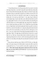 Hoàn thiện nội dung thẩm định tài chính dự án đầu tư trong hoạt động cho vay vốn tại NHNo & PTNT Hà Nội