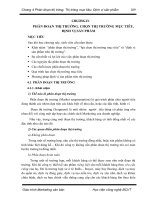 PHÂN ĐOẠN THỊ TRƯỜNG. CHỌN THỊ TRƯỜNG MỤC TIÊU.  ĐỊNH VỊ SẢN PHẨM