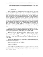 GIẢI PHÁP ĐỂ TIẾN HÀNH CÔNG NGHIỆP HÓA HIỆN ĐẠI HÓA VIỆT NAM