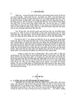 Các nhân tố tác động tới sự vận hành Marketting