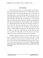 Tiêu thụ sàn phầm hàng hóa tại Công ty cổ phần thương mại và đầu tư Long Biên-Thực trạng và giải pháp