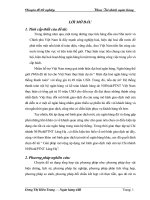 Giải pháp mở rộng áp dụng mô hình giao dịch một cửa tại Chi nhánh NHNo&PTNT Láng Hạ