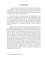 309 Vận dụng các công cụ Marketing mix vào việc duy trì & bảo vệ thị phần của Nhà máy Thuốc lá Thăng Long