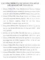 nghiên cứu và phát triển một số thuật giải, mô hình ứng dụng khai thác dữ liệu 8_2