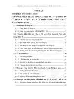 THỰC TRẠNG CÔNG TÁC ĐẤU THẦU TẠI CÔNG TY CỔ PHẦN XÂY DỰNG VÀ PHÁT TRIỂN NÔNG THÔN 10 GIAI ĐOẠN 2005 ĐẾN NAY