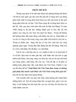 Xuất khẩu chè Việt Nam thực trạng và những giải pháp đẩy mạnh xuất khẩu chè Việt Nam trong thời gian tới