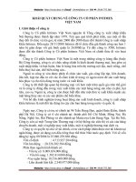 KHÁI QUÁT CHUNG VỀ CÔNG TY CỔ PHẦN INTIMEX VIỆT NAM