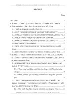 Quản lý xuất khẩu lao động tại Công ty cổ phần phát triển công nghiệp- xây lắp và thương mại Hà Tĩnh