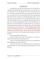Một số giải pháp nâng cao chất lượng của hoạt động bảo đảm tiền vay tại Chi nhánh ngân hàng Công thương khu vực II Hai Bà Trưng