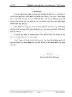 Thiết kế cung cấp điện cho chung cư City Garden