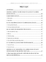 Chính sách lãi suất và tác động của chính sách lãi suất đến nền kinh tế thị trường giai đoạn từ năm 2000 đến nay tại Việt Nam