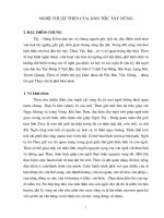 nghệ thuật then của dân tộc Nùng