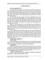 Hiệu trưởng chỉ đạo và quản lý công tác thư viện ở trường tiểu học Nguyễn Viết Xuân