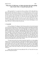 Tổng quan về Chiến lược và Chính sách phát triển nông nghiệp một số nước Châu Á trong thời gian gần đây