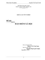 Quản lý Bảo hiểm xã hội trên mạng