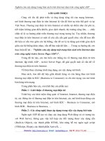 Nghiên cứu xây dựng một trang bán sách trên Internet dựa trên công nghệ Active Server Page (ASP )”.