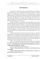 Hoàn thiện công tác kế hoạch hóa sản xuất kinh doanh tại Công ty cổ phần công trình đường thủy Vinawaco