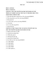 Xây dựng cơ sở dữ liệu và triển vọng phát triển của thư viện trường đại học Bách Khoa