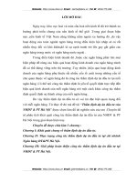 Thẩm định dự án đầu tư của NHĐT & PT Hà Nội