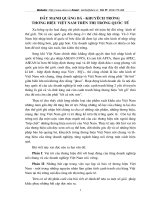 Những bất cập trong việc tạo lập và bảo vệ thương hiệu Việt Nam