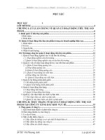 Một số giải pháp nhằm hoàn thiện công  tác quản lý hoạt động tiêu thụ sản phẩm của công ty xăng dầu khu vực III