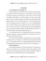 Nghiên Cứu Tình Hình Xuất Khẩu Lao Động Ở Tỉnh Thanh Hóa Giai Đoạn 2004 – 2008.