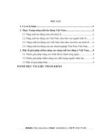 Một số giải pháp nhằm nâng cao năng suất lao động ở Việt Nam