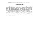 đầu tư và phát triển của công ty TNHH Thương mại và  vận tải Thu trang