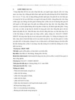 Dự án quán coffee ghita Chợt Nhớ