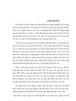 ĐẦU TƯ TRỰC TIẾP NƯỚC NGOÀI TẠI VIỆT NAM