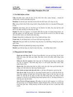 Giới thiệu  Premiere Pro 2.0